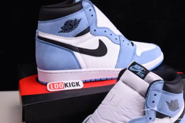 Reps TBK HIGH WHITE 555088-134 BLUE UNIVERSITY BLACK 1 AIR JORDAN RETRO 0416